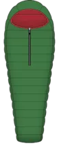 Design your own Superlight down sleeping bag