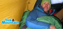 On test with Trek & Mountain Magazine, Glacier du Geant.
