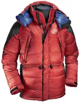 In red Ultrashell fabric