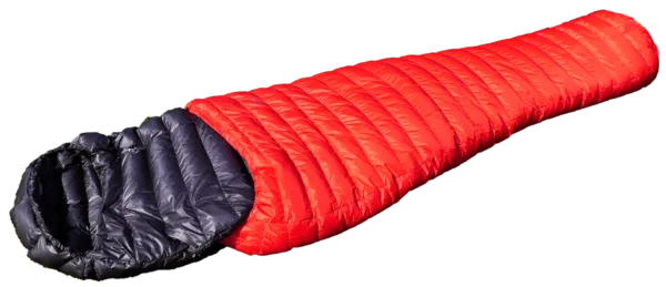M.Degree Down Overbag (in red) Black bag not included.