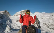 With Marcus Baranow, in Canada