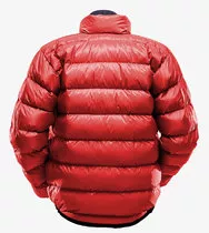 Rear view - in Red Ultrashell fabric