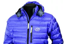 In blue Ultrashell fabric