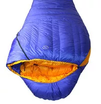 Down-filled gusset, detail